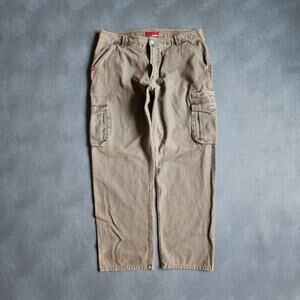 Vintage Y2K Baggy Gramicci Brown Cargo Pants 40x34